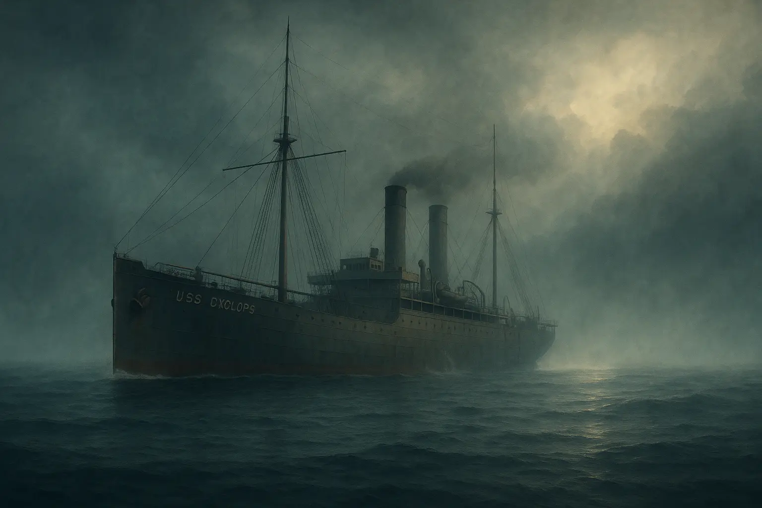 USS Cyclops – der Kohlefrachter der US Navy verschwand 1918 spurlos im Bermudadreieck