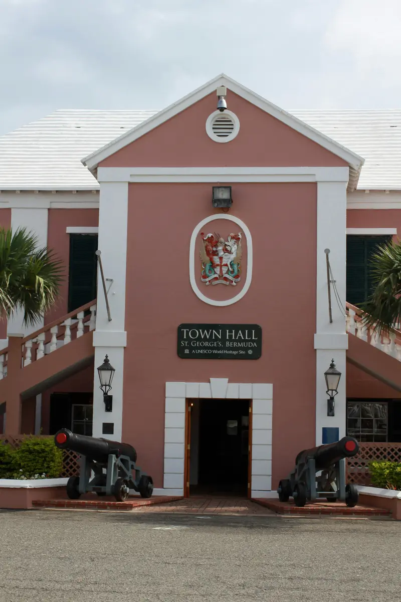 Town Hall St. George's Bermuda Haupteingang